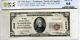1929 20 $ Riggs Nb De Washington, D. C. Monnaie Nationale Ch. #5046 Pcgs 64