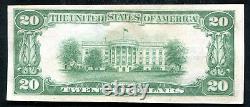 1929 $20 The Riggs Nb Of Washington, D.c. National Currency Ch #5046 Unc (e)