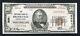 1929 50 $ La Banque Nationale De Brookville, Pa Monnaie Nationale Ch. #3051 Unc