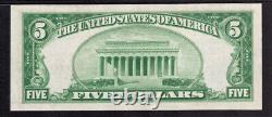 1929 $5 Première Monnaie Des Billets Nationaux Wausau Wisconsin Pmg Gem Unc 66 Epq