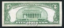 1929 $5 The 12th St. Nb Of St. Louis, Mo Monnaie Nationale Ch. #12491 Gemm Unc