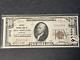 1929 Billet De Banque National De La National Whitney Bank De La Nouvelle-orléans De 10$. Unc