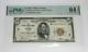 1929 Pmg Choix Unc 64 Epq 5 $ Frbn Chicago Monnaie Nationale Fr 1850 54783f