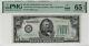 1934 50 $ Réserve Fédérale Note Devise Fr. 2102-bdgs Ba Bloc Pmg Gem Unc 65 Epq