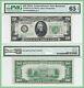 1934a Richmond Billet De La Réserve Fédérale Américaine De 20 $ Pmg 65 Epq Gem Unc Currency Dollars Frn