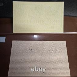 1942 Fidji 1 à 2 Shillings Billet de Banque UNC (RARE) 2 Billets, Crisp. (106)