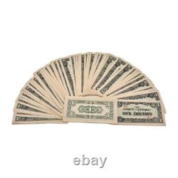 1942 Lot de 58 billets UNC de 1 CENTAVO de l'occupation japonaise aux Philippines pendant la Seconde Guerre mondiale.