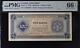 1943 Croatie 100 Kuna P11 Billet De Banque Monnaie Unc Pmg 66
