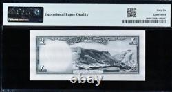 1948 Afghanistan 2 Afghans P28 Billet de banque monnaie UNC PMG 66