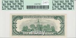 1950d Atlanta $100 Note De La Réserve Fédérale Pcgs 55 Ppq Choix À Propos D'un Nouveau Cent