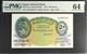 1951 Égypte 50 Piastres P21e Billet De Banque Monnaie Unc Pmg 64