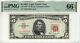 1963 $5 Legal Tender Star Note Devise Sceau Rouge Fr. 1536 Pmg Gemm Unc 66 Epq