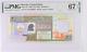 1968 (1994) Koweït 20 Dinars P28 Billet De Banque Unc Pmg 67 Epq