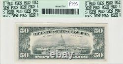 1969c New York 50 $ Note De La Réserve Fédérale Pcgs 58 Ppq Choix À Propos D'une Nouvelle Au Frn