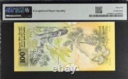 1979 Sri Lanka 100 Roupies P88a Billet de banque Monnaie UNC PMG 66