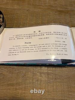 1980 La Banque Populaire de Chine (10) Pc UNC Ensemble de Billets de Banque (rare)