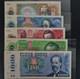 1985-89 Tchécoslovaquie 10 20 50 100 1000 Korun Banque Note Monnaie Unc