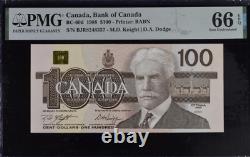 1988 Canada 100 Dollar BC-60d Billet de banque Monnaie UNC PMG 66