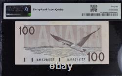 1988 Canada 100 Dollar BC-60d Billet de banque Monnaie UNC PMG 66
