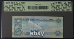 1997 Émirats Arabes Unis 20 Dhs Superbe Gem UNC PCGS Monnaie 68 PPQ Pick 21a