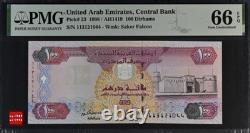 1998 Émirats arabes unis 100 dirhams P23 billet de banque monnaie UNC PMG 66