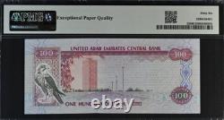 1998 Émirats arabes unis 100 dirhams P23 billet de banque monnaie UNC PMG 66