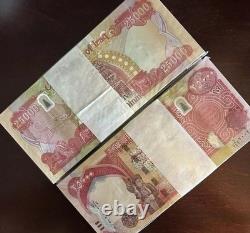 1 000 000 NOUVEAUX DINARS IRAKIENS 1 MILLION Nouvelle monnaie IQD authentique UNC