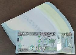 1 000 000 Nouveaux Dinars Irakiens 2020 20 x 50 000 IQD 1 Million de monnaie irakienne IQD