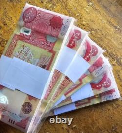 1 000 000 dinars irakiens UN MILLION neufs UNC, monnaie IQD authentique garantie