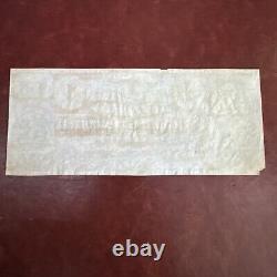 1 $ 18 Franklin Ohio OH Monnaie Obsolète Billet de Banque Soie Compagnie ! UNC++