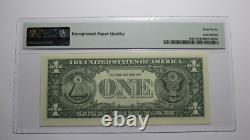 1 2003 Répétiteur Numéro de Série Billet de Banque Monnaie de la Réserve Fédérale UNC67EPQ