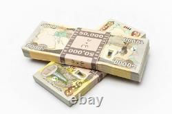 1 MILLION Dinar Irakien UNC 50K x 20 1,000,000 IQD Monnaie Authentique d'Irak