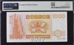 2002 Hong Kong 1000 Dollars P290 Billet de banque Monnaie UNC PMG 65