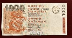 2003 Chine Hong Kong 1000 Dollars Billet de Banque Monnaie UNC