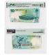 2008 Chine 10 Yuan Currency Beijing Projet De Loi Commémorative Banquenote Unc Pmg 67epq