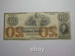 20 $ 18 Nouvelle-Londres Connecticut Billet de banque de monnaie obsolète Reste UNC+