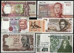 20 Pays De L'ue Avant Euro-banknote Unc Collecte Complète