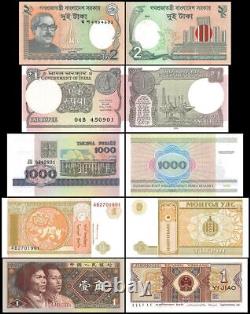 25 Pièces de différents pays mélangées, ensemble étranger, Monnaie, NEUVE, Vol. 1 X 100 PCS