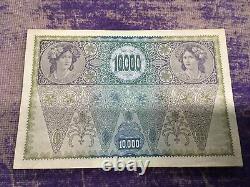 28 Factures De Monnaie Mondiale Unc! 1918 Autriche 10000 Kronrn Rouge Deutschosterreich