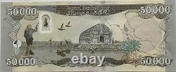 2 X 50 000 Iraqi Dinar Unc Banques 100 000 Iqd (2020 Iraq Money / Monétaire)