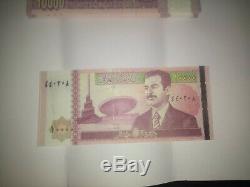 300 000 Dinars Saddam Hussein En Irak Irak Monnaie Argent Remarque Unc Banknote Bill