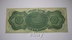 $3 18 Nouveau-brunswick New Jersey Obsolète Monnaie Note Bill Restant Unc+
