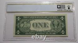 3 Billets de banque en argent de certificat de 1 $ de 1935-G, exemples consécutifs UNC64PPQ