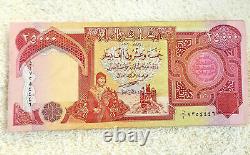 400.000 Dinar Irakien 16 X 25000 Billets Unc 250000 Iqd Monnaie Vérifiée