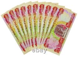 500 000 DINARS IRAKIENS 20 NEUFS Billets de 25K de la monnaie irakienne, vérifiés UV