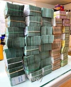 500 000 Dong X 10 Billets de Banque 5 Millions de Monnaie Vietnamienne Vnd Non Circulée en Notes Polymères.