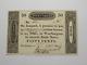 $. 50 1819 Worthington Ohio Oh Monnaie Obsolète Billet De Banque Banque De Cincy Unc
