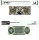 50 Cents, Troisi&egrave;me &eacute;mission De Monnaie Fractionnaire Fr. 1333 Pmg Choice Unc 63 Epq