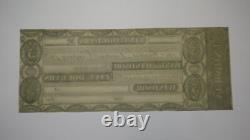 5 $ 18 Windsor Vermont VT Billet de banque obsolète Reste rare UNC++