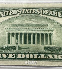 5 1929 Latrobe Pennsylvania Ap Banque Nationale De Devises Note Bill Ppq Unc. N°2689